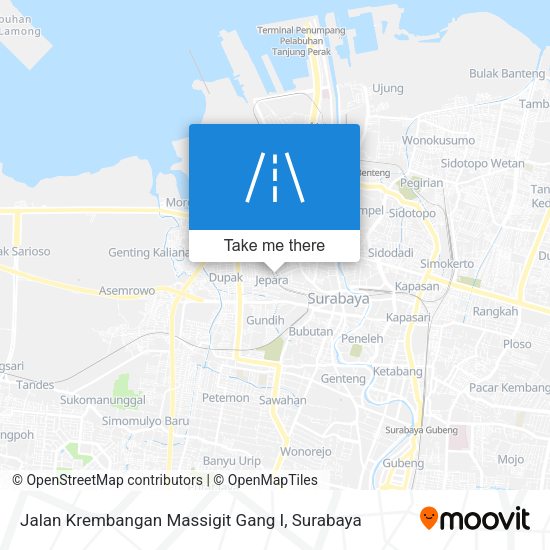 Jalan Krembangan Massigit Gang I map