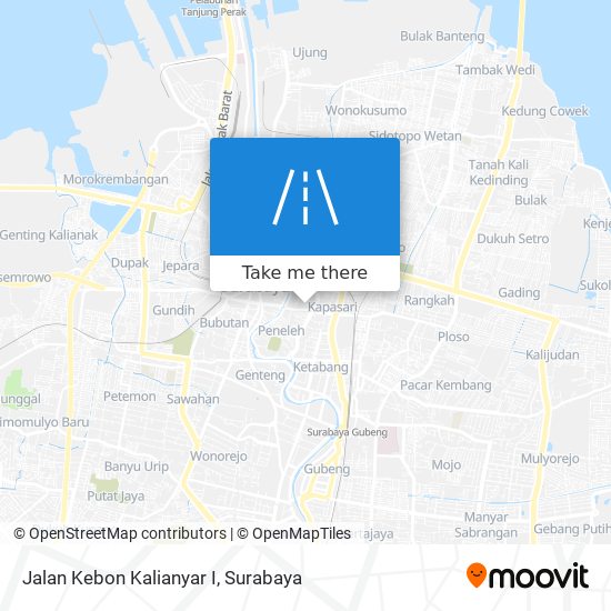 Jalan Kebon Kalianyar I map