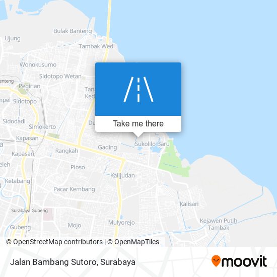 Jalan Bambang Sutoro map