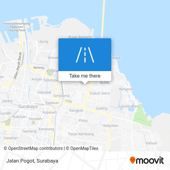 Jalan Pogot map