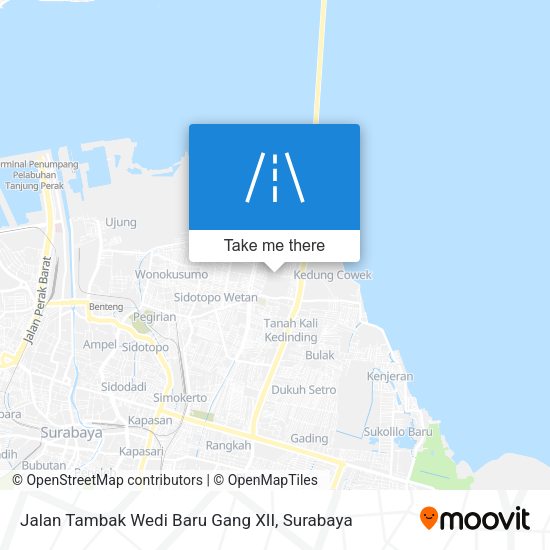 Jalan Tambak Wedi Baru Gang XII map