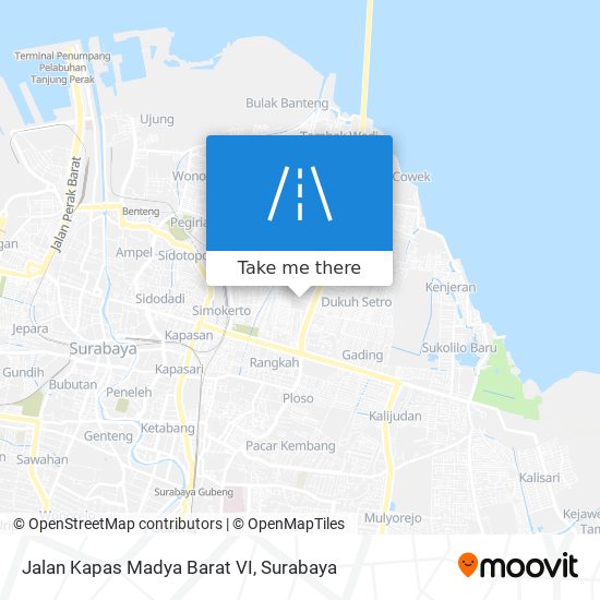 Jalan Kapas Madya Barat VI map