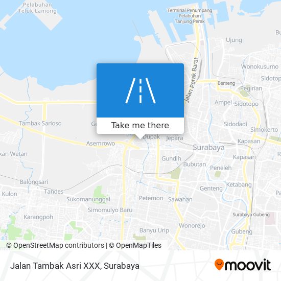 Jalan Tambak Asri XXX map