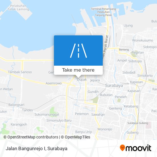 Jalan Bangunrejo I map