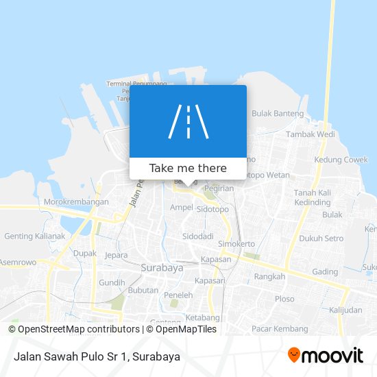 Jalan Sawah Pulo Sr 1 map