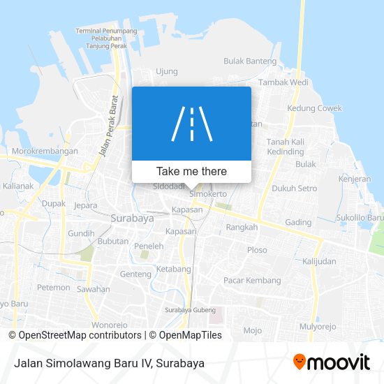 Jalan Simolawang Baru IV map