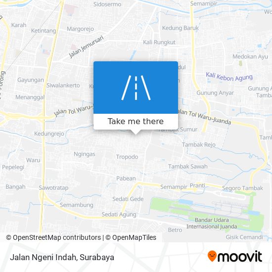 Jalan Ngeni Indah map