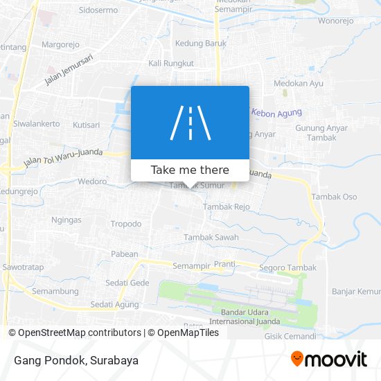 Gang Pondok map
