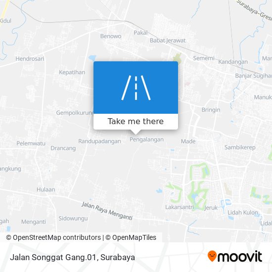 Jalan Songgat Gang.01 map