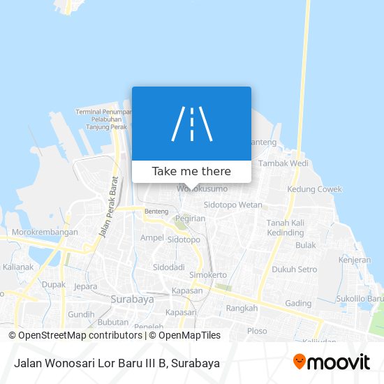 Jalan Wonosari Lor Baru III B map