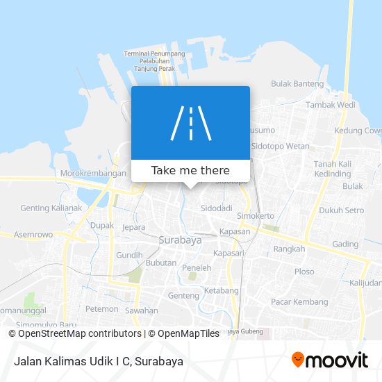 Jalan Kalimas Udik I C map