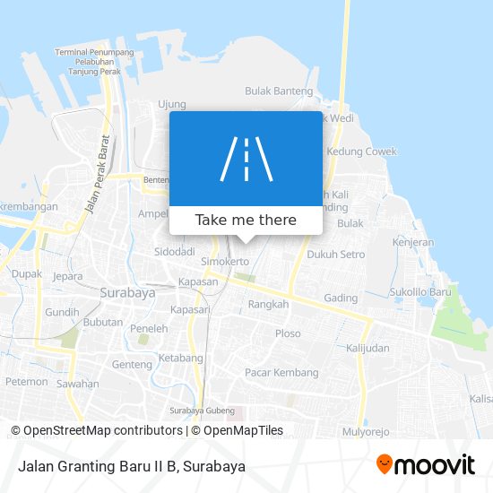 Jalan Granting Baru II B map