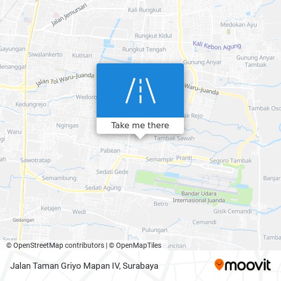 Jalan Taman Griyo Mapan IV map