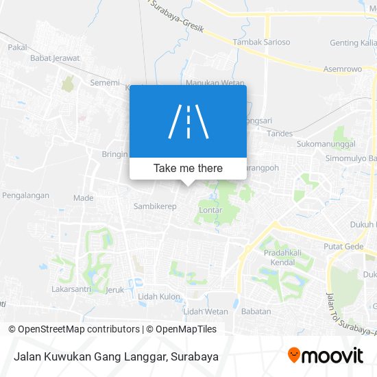 Jalan Kuwukan Gang Langgar map