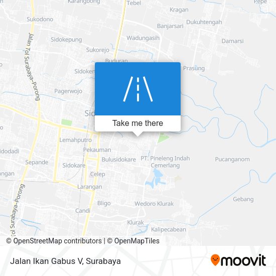 Jalan Ikan Gabus V map