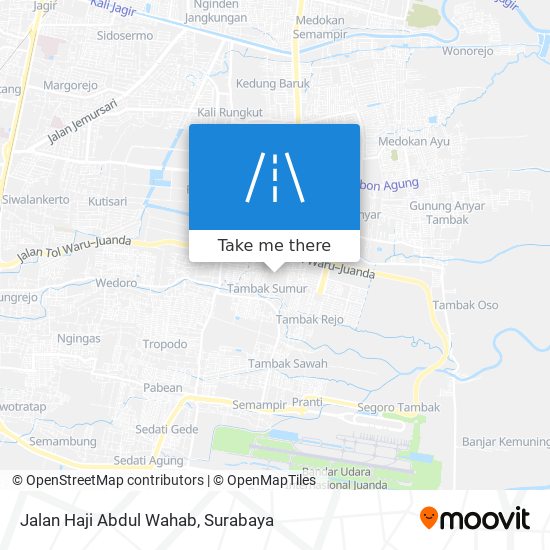 Jalan Haji Abdul Wahab map