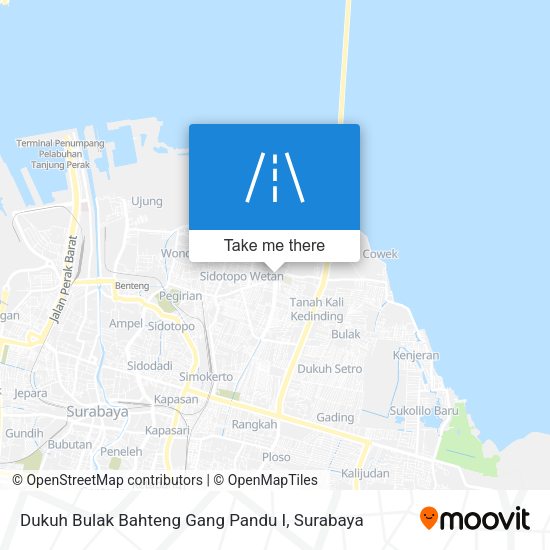 Dukuh Bulak Bahteng Gang Pandu I map