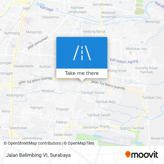 Jalan Belimbing VI map