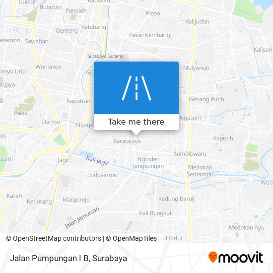 Jalan Pumpungan I B map