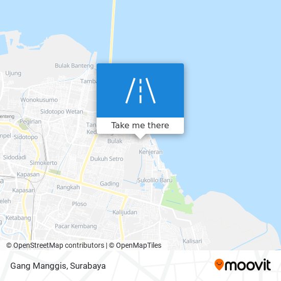 Gang Manggis map