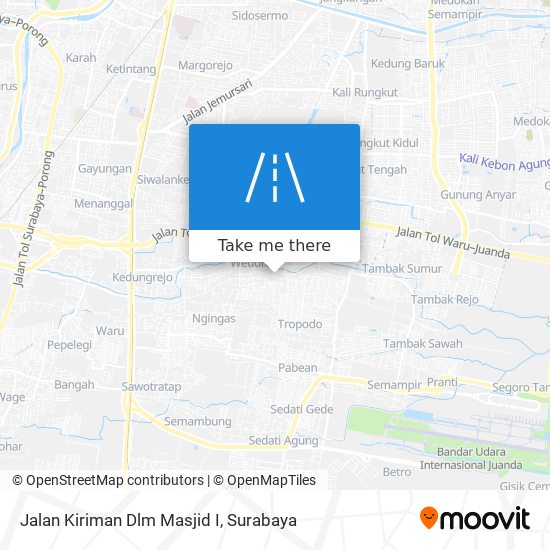 Jalan Kiriman Dlm Masjid I map