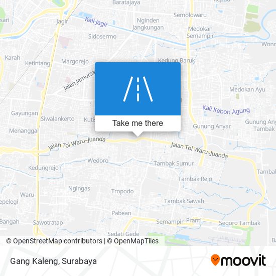 Gang Kaleng map