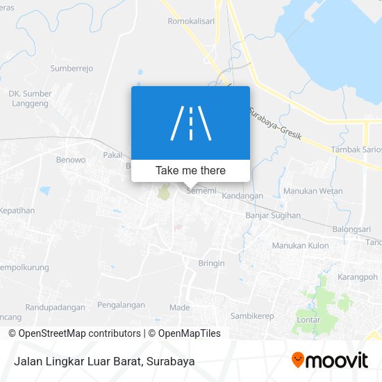 Jalan Lingkar Luar Barat map