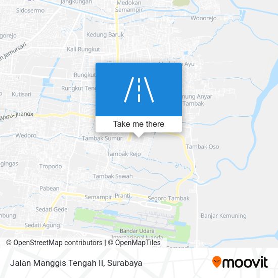 Jalan Manggis Tengah II map
