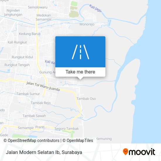 Jalan Modern Selatan Ib map