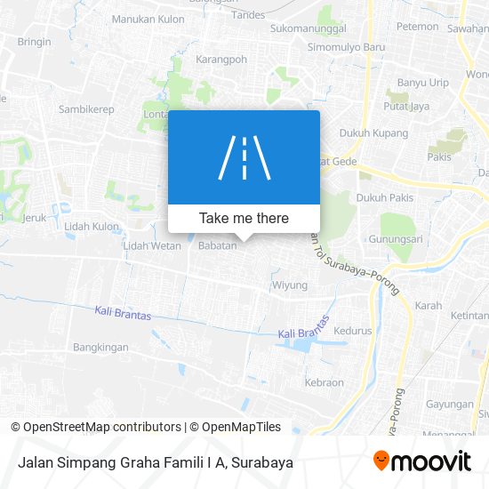 Jalan Simpang Graha Famili I A map