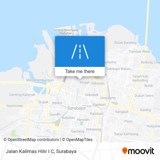 Jalan Kalimas Hilir I C map