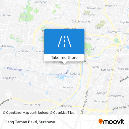 Gang Taman Bakti map