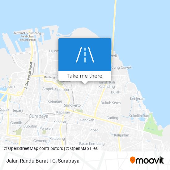 Jalan Randu Barat I C map