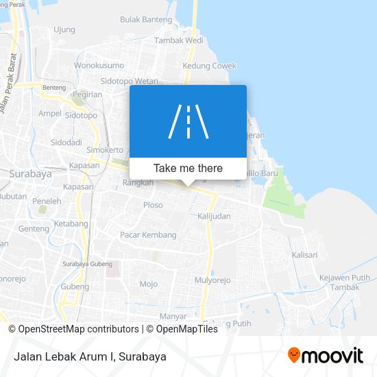 Jalan Lebak Arum I map