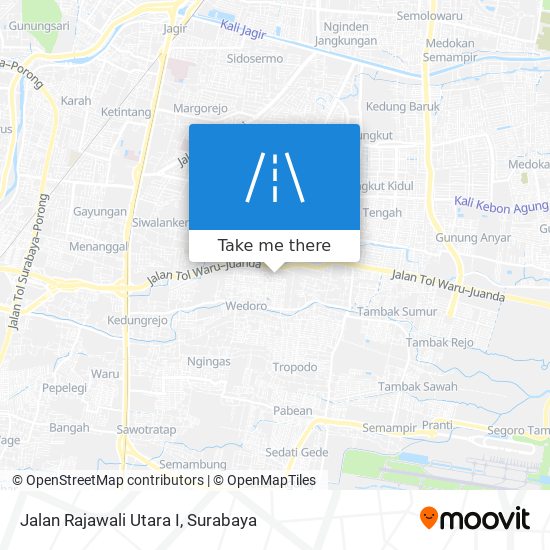 Jalan Rajawali Utara I map