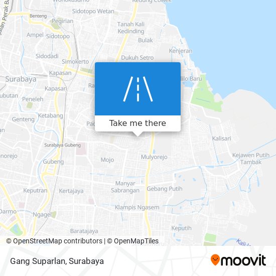 Gang Suparlan map