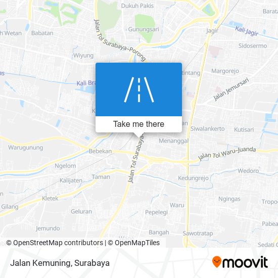 Jalan Kemuning map