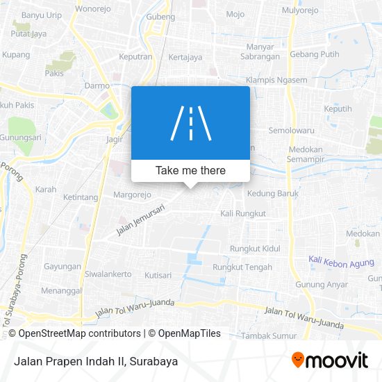 Jalan Prapen Indah II map