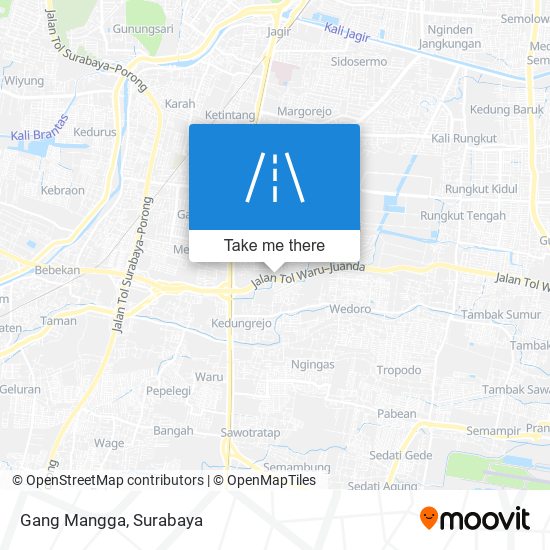 Gang Mangga map