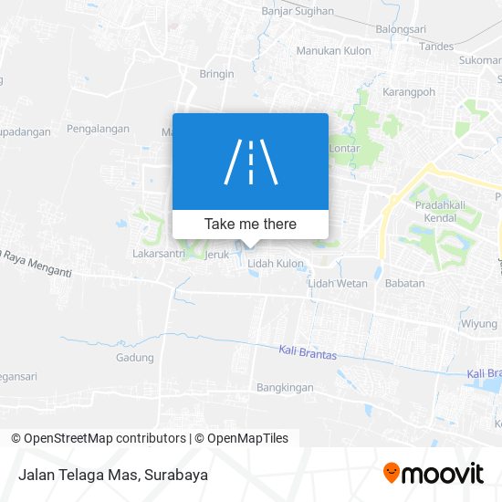 Jalan Telaga Mas map