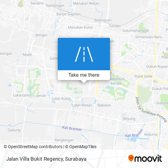 Jalan Villa Bukit Regency map