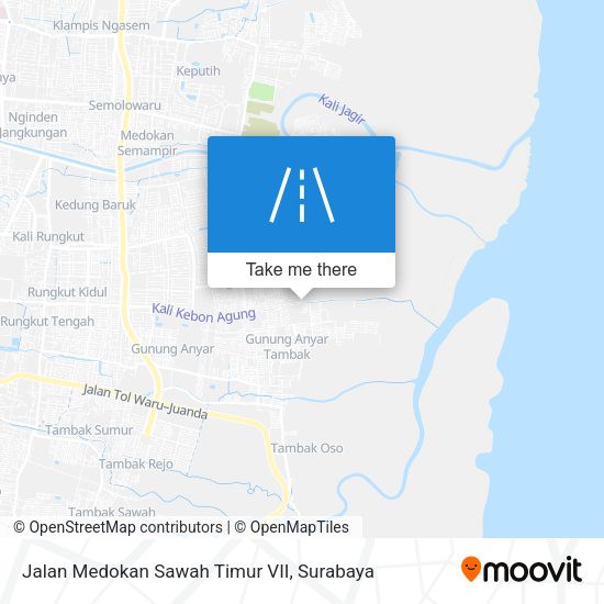 Jalan Medokan Sawah Timur VII map