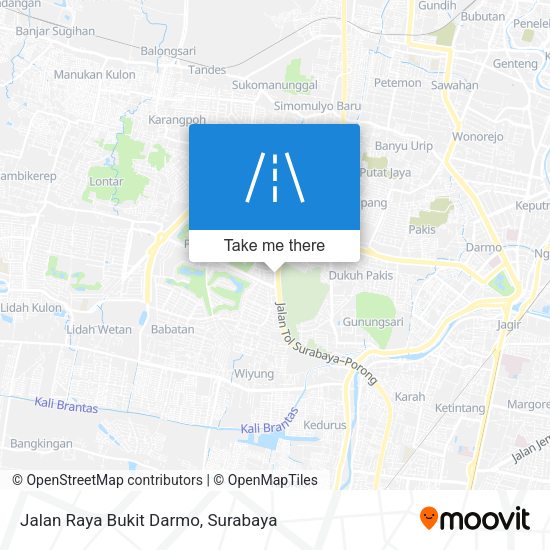 Jalan Raya Bukit Darmo map