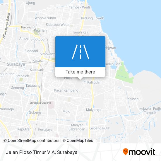 Jalan Ploso Timur V A map