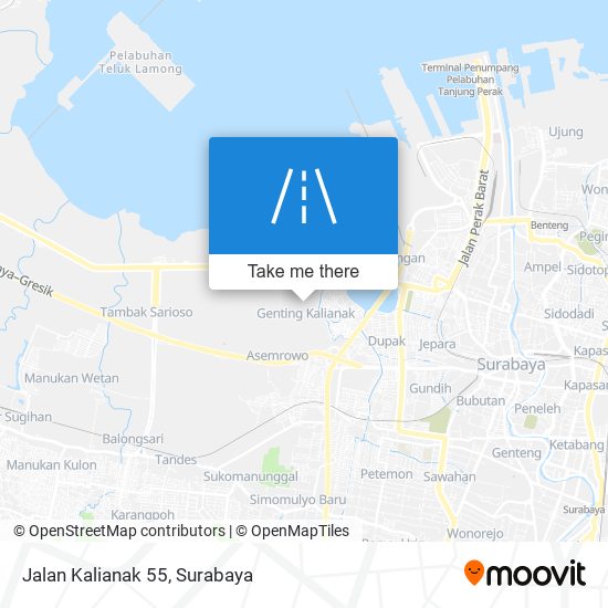 Jalan Kalianak 55 map