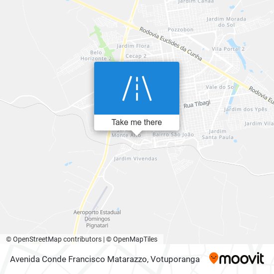 Mapa Avenida Conde Francisco Matarazzo