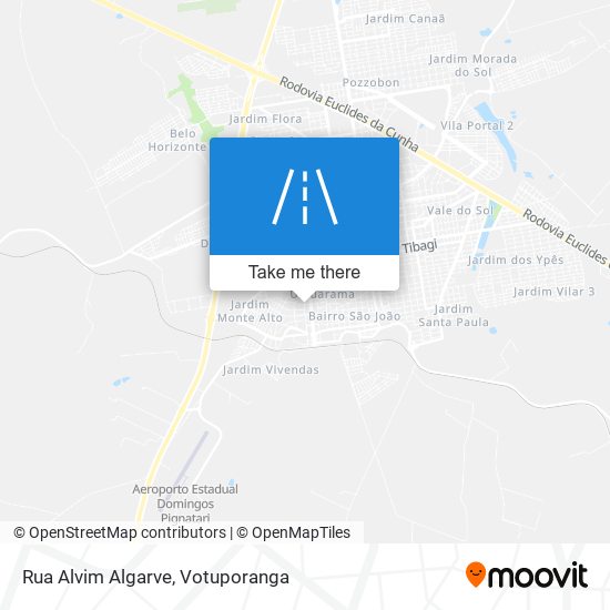 Rua Alvim Algarve map