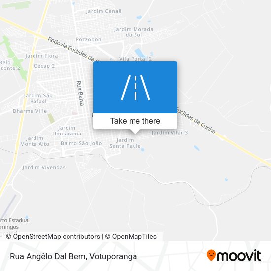 Rua Angêlo Dal Bem map