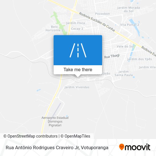 Rua Antônio Rodrigues Craveiro Jr map