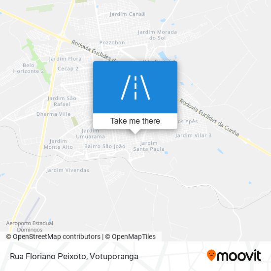 Rua Floriano Peixoto map